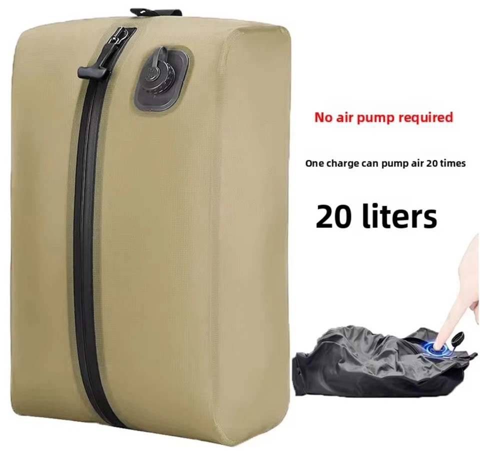 Waterproof travel vacuum compression bag with zipper and air exhaust valve for business travel storage Waterproof travel vacuum compression bag with zipper and air exhaust valve for business travel storage